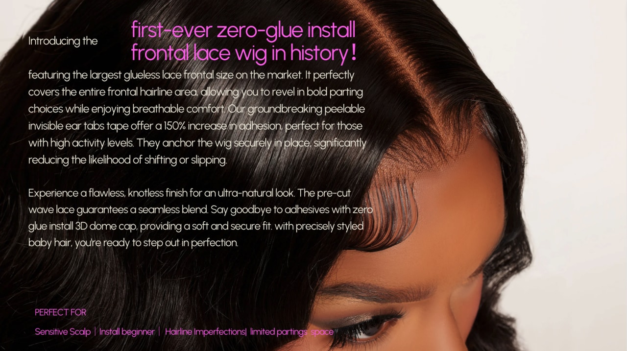 Custom glueless lace wigs