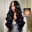  5x5 Pre Cut HD Lace BlendAway Glueless Wig Body Wave Put on and Go Pre-Everything Human Hair Wigs with Invisiknots