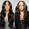  5x5 HD Lace BlendAway Glueless Wig Body Wave Put on and Go Pre-Everything Human Hair Wigs with Invisiknots