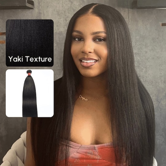  Yaki Straight Weave 1 Bundle Natural Hair