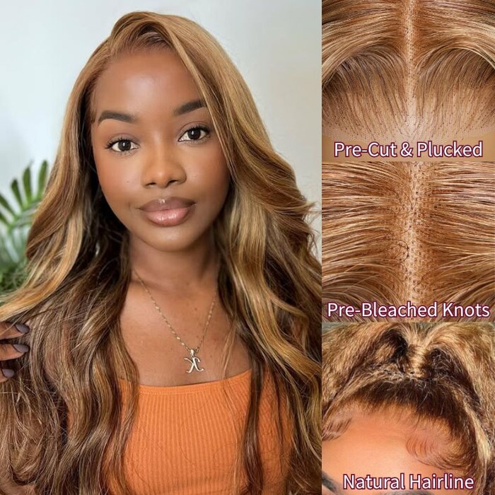 V Shape Glueless Wig Body Wave