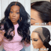  @Lynee HD Real Scalp™ Wig 13x4 Invisible HD Lace Frontal Loose Wave Face Framing Curtain Bangs Human Hair Wig