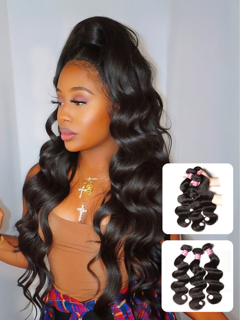 Beautyforever Body Wave Virgin Hair 3Bundles 8-30 Inches  display picture 1