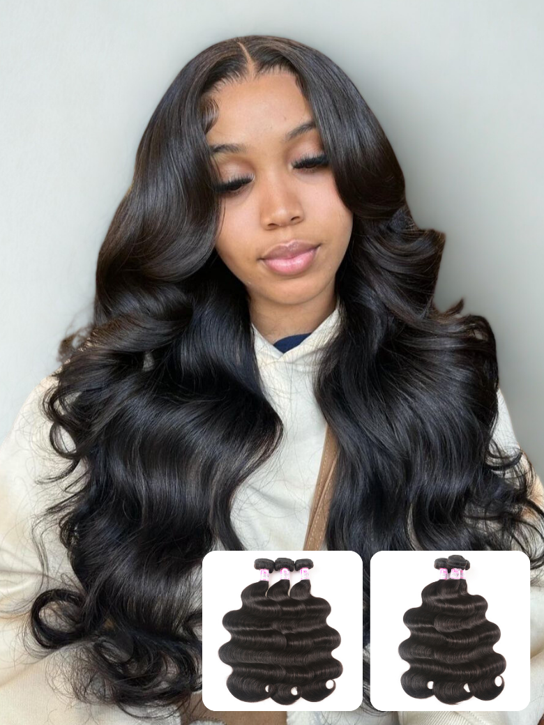 Beautyforever Malaysian Hair Body Wave Virgin Human Hair 3Bundles Remy