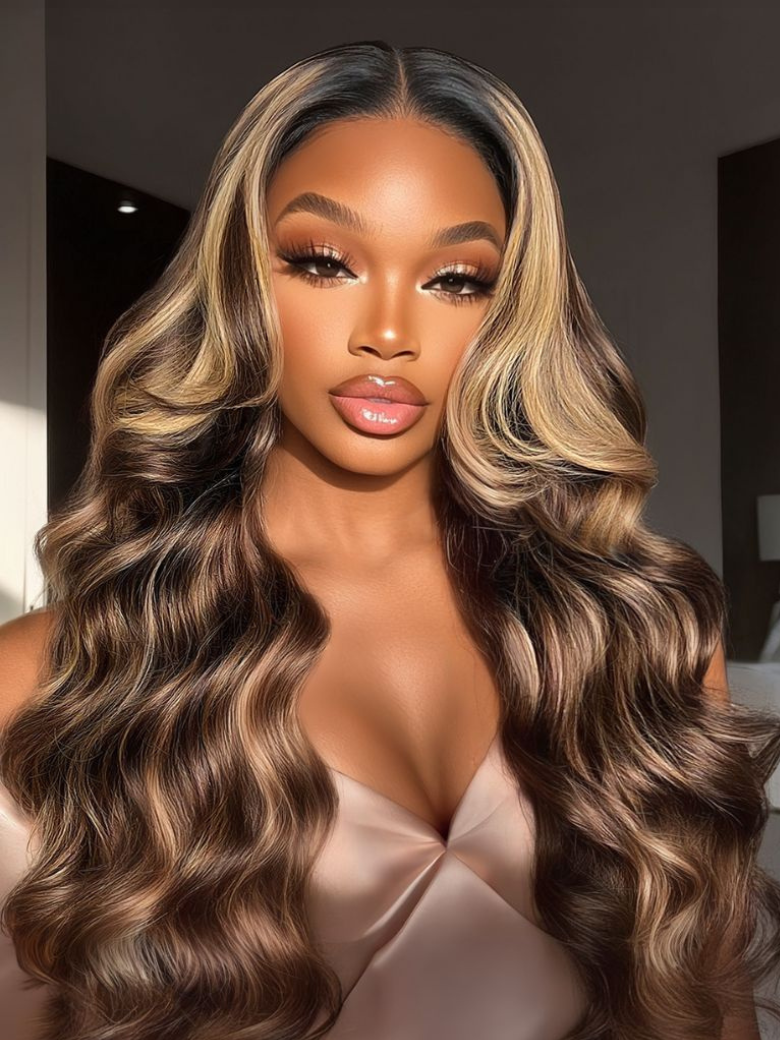 Beautyforever 13x4 Pre-Everything Lace Frontal Wigs Honey Chestnut Brown with