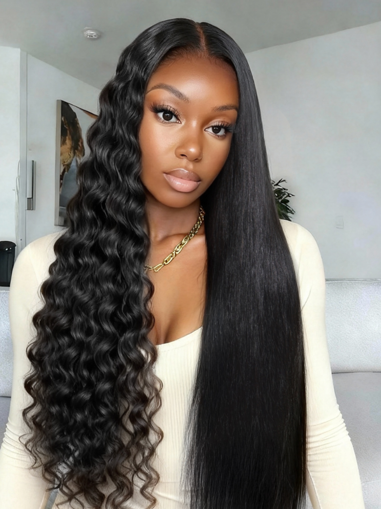 Beautyforever 2-in-1 Style Straight to Water Wave Wet & Wavy