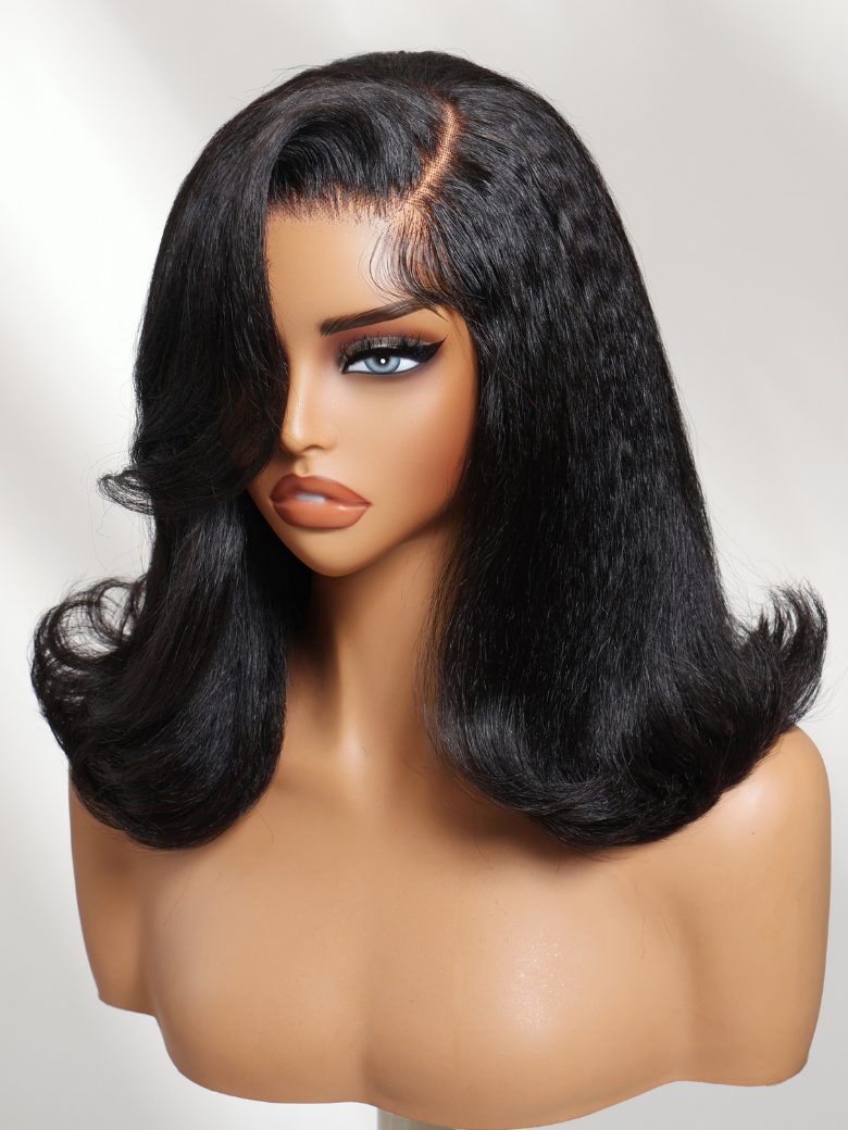 Beautyforever 7x5 Bye Bye Knots Glueless Lace Wig Kinky Straight