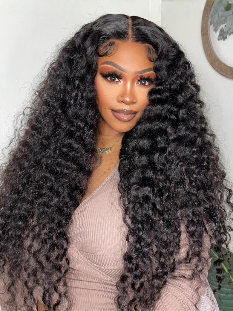 Beautyforever 13x4 Pre-Everything Lace Frontal Fluffy High-Volume Loose Deep Wave