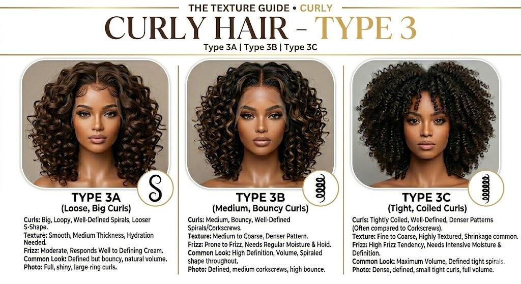 TYPE3 CURLY WIG CHART