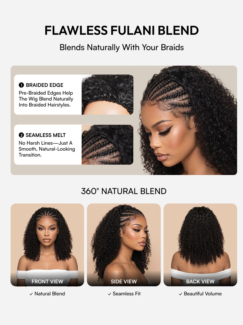 meltline half wig