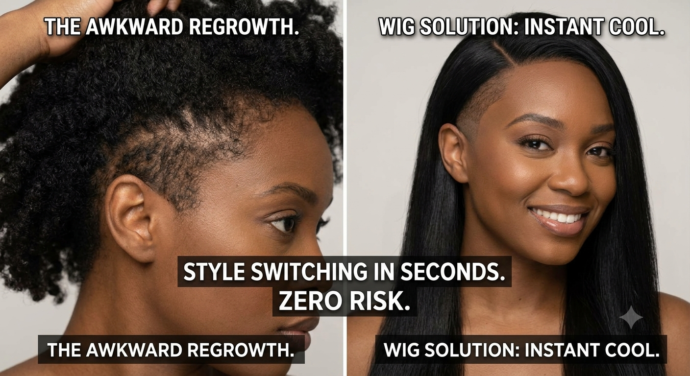 undercut wigs