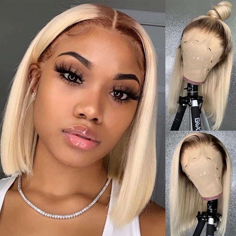 Short lace front bob wigs 2025