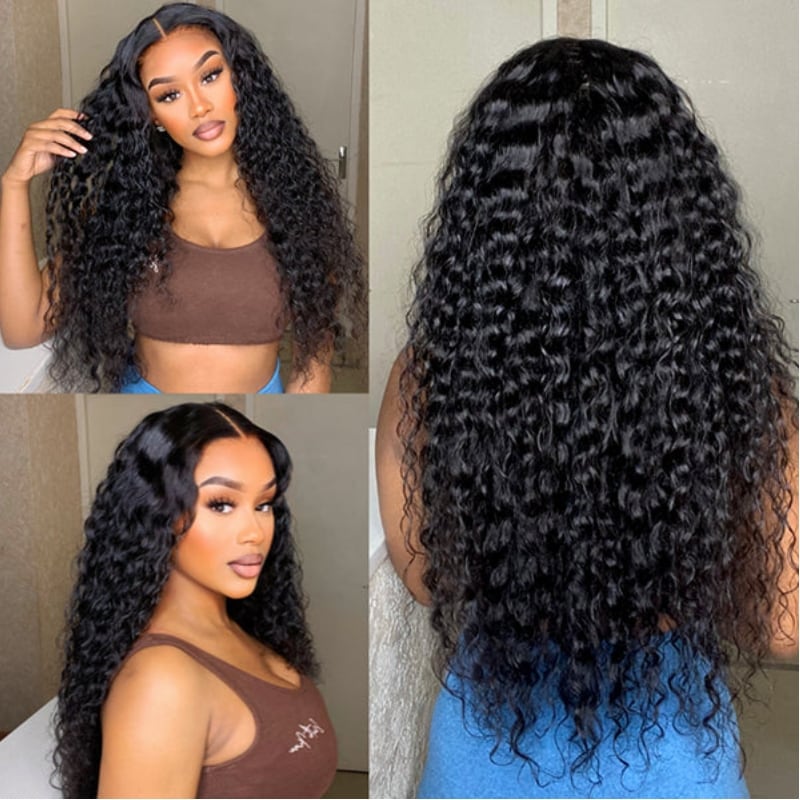 Beautyforever Best 13x4 Lace Frontal Wigs Water Wave Human Hair With Baby Hair