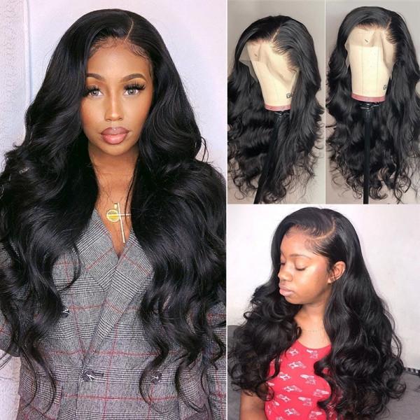 Beautyforever Body Wave 13X4 Lace Front Wigs Pre-plucked