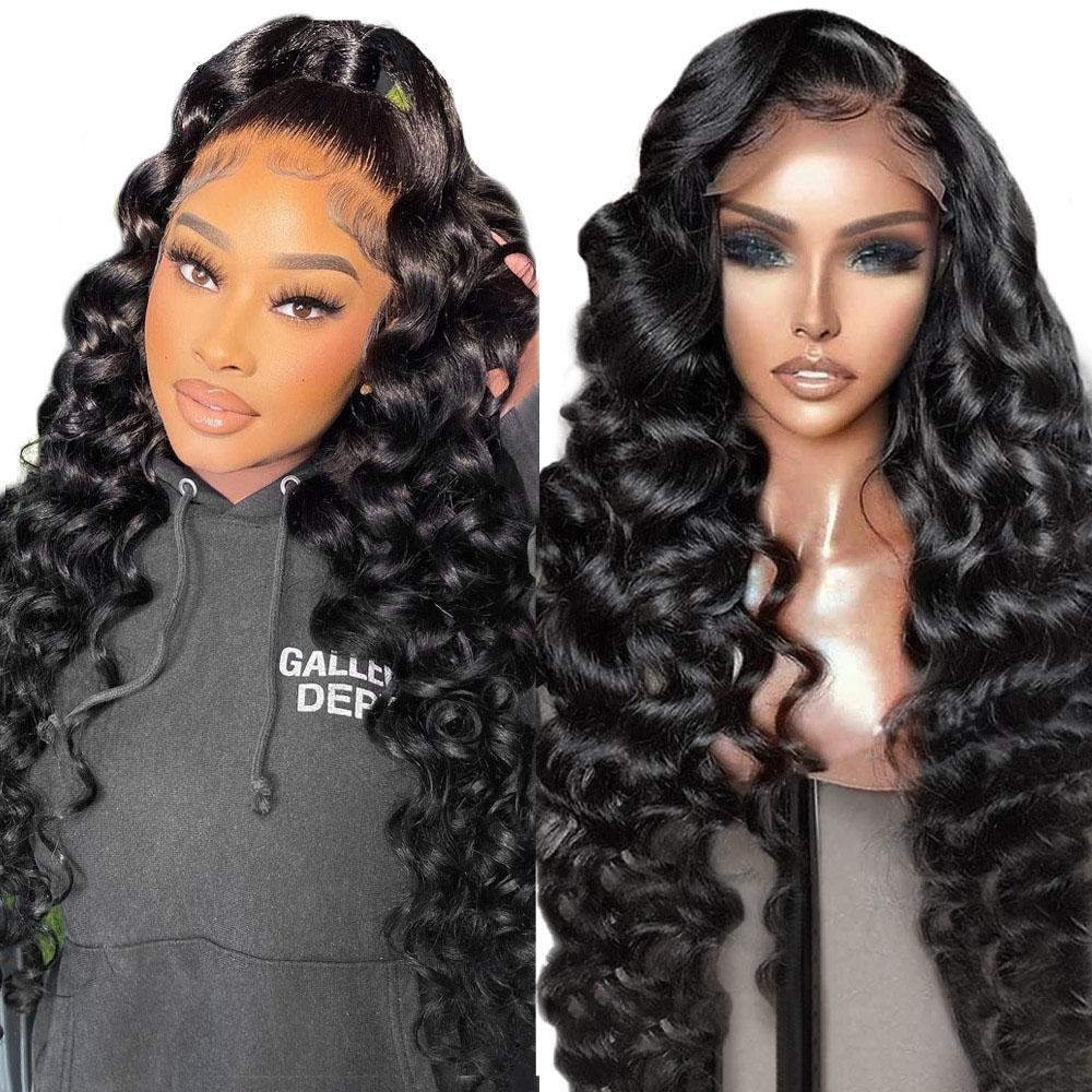 Beautyforever Loose Deep Wave Frontal Wigs 100% Unprocessed