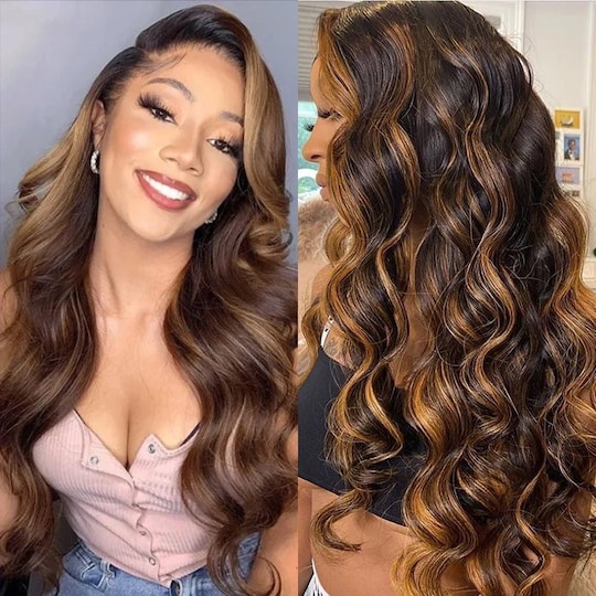  4 Bundles Deals #FB30 Malaysian Body Wave Bundles Human Virgin Hair