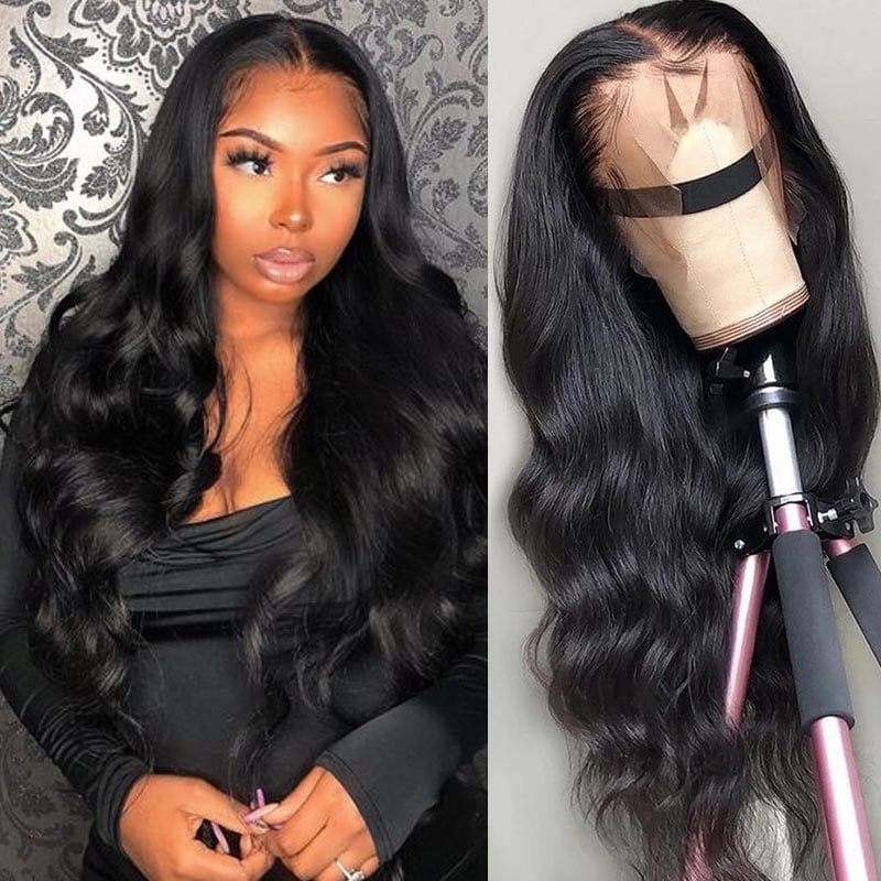 Realistic real hair wigs cheap