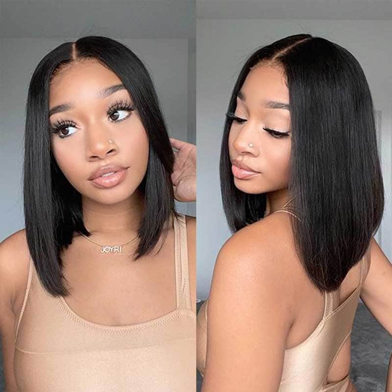 Short virgin human hair wigs 2025