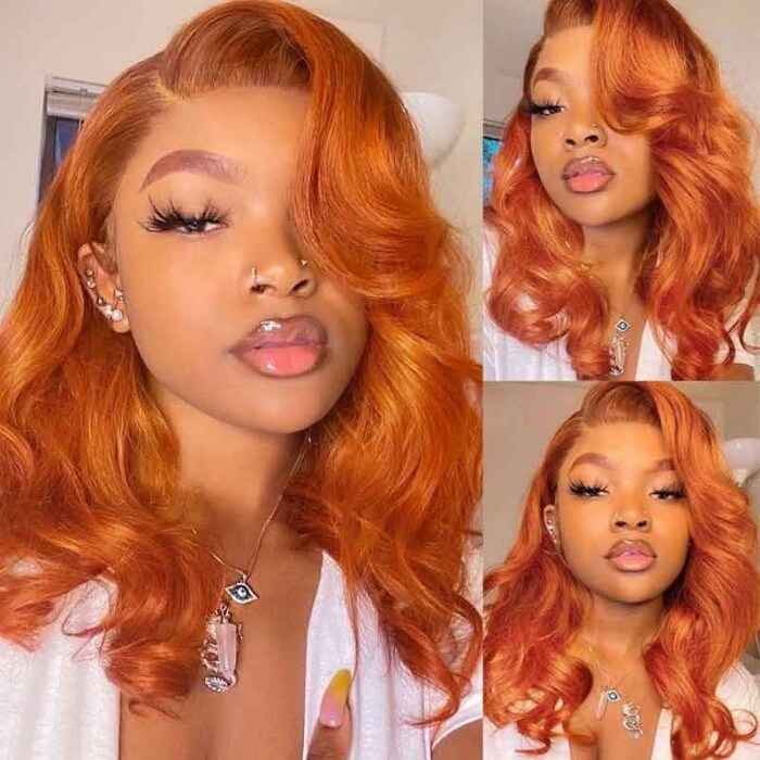 Real hair ginger wigs top